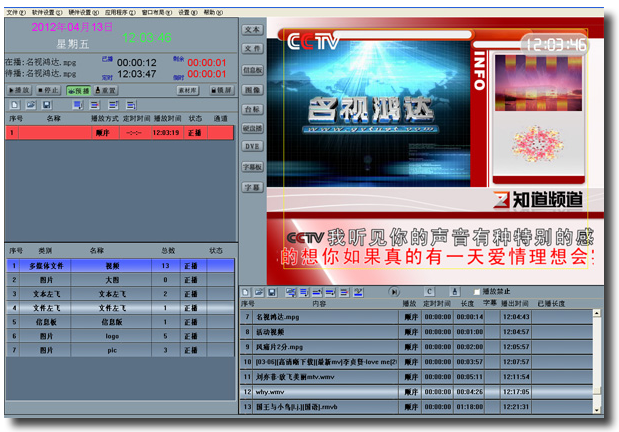 图文资讯制作播出系统 图文资讯制作播出系统